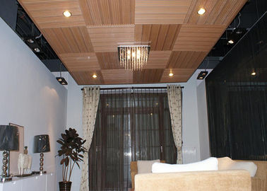 Brązowe dekoracyjne panele sufitowe / podwieszane panele sufitowe