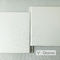 Wewnętrzny panel ścienny Wpc Biały laminowany kolor 600 mm Szerokość X 9 mm Grubość