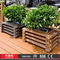 WPC Wood Plastic Composite Decking Decorative Flower Box For Outdoor