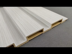 panel ścienny WPC z drewna do dekoracji ścian wewnętrznych / zewnętrznych