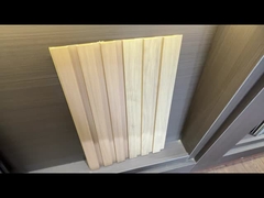 Odporny na warunki atmosferyczne kompozytowy panel ścienny WPC Łatwy w instalacji i czyszczeniu 200 m2 MOQ