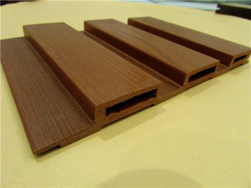 Ognioodporne drewno z nadrukiem WPC Panel ścienny do dekoracji 198 * 16mm