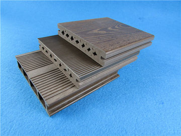 Antystatyczne drewno z tworzywa sztucznego Deck WPC Composite Decking na podłogę zewnętrzną