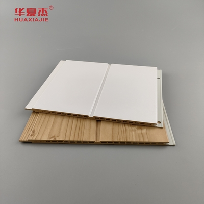 Laminat Wpc Panel ścienny Fluted Trwałe Panele Wpc Nowoczesny projekt Płyty Wpc Łatwo instalować