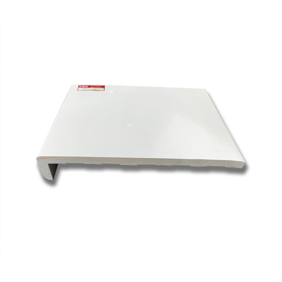 Biały kolor Gładki solidny parapet z pcv Plastikowy pvc o szerokości 200 mm