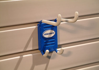 Dobra cena. Przyjazne dla środowiska panele ścienne z listwami z szarego drewna do przechowywania w Internecie