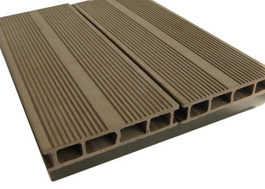 Dobra cena. Kolor orzecha WPC Composite Decking / Recyclable Walkways Deck For Garden w Internecie