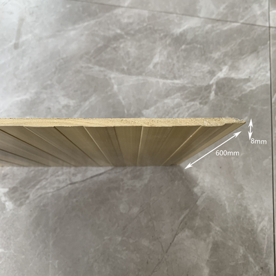 Nowoczesny laminowany plastikowy panel ścienny Wpc wodoodporny do dekoracji wnętrz