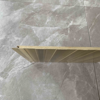 Nowoczesny laminowany plastikowy panel ścienny Wpc wodoodporny do dekoracji wnętrz