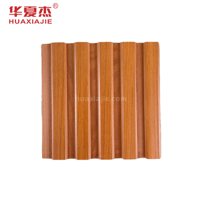 Co Extrusion Wood Grain Wpc Panel ścienny Dekoracja wnętrz Nowy projekt