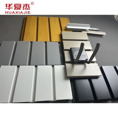 Gładka powierzchnia Panel PCV Slatwall Panel Garażowy Materiał do dekoracji wnętrz