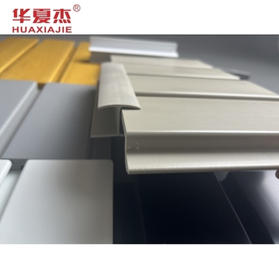Gładka powierzchnia Panel PCV Slatwall Panel Garażowy Materiał do dekoracji wnętrz