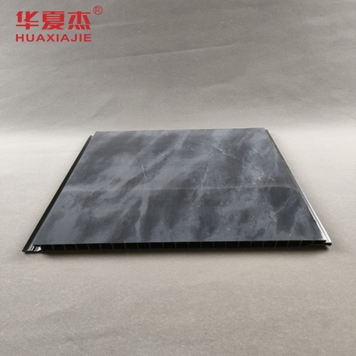 Gloss marmurowy czarny panel ścienny PVC Dekoracyjna drukowanie Panel ścienny PVC do biura lub hotelu