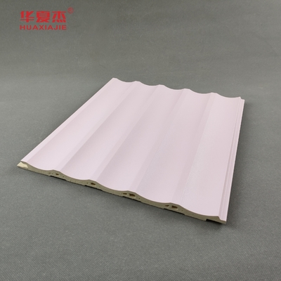 Panel ścienny WPC w kształcie U Laminate Pink Panels Dekoracja wewnętrzna i zewnętrzna
