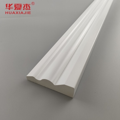 Biały pvc płótno 70x20mm pvc kształtowanie łatwe w czyszczeniu płyty podstawy kolonialnej obudowy dekoracja wnętrza