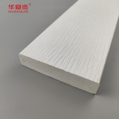 Home Białe płyty PVC bez ołowiu Wnętrze płyty pvc drewniane ziarna lub formy zewnętrzne