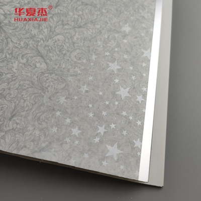 Sprzedaż hurtowa Klasyczny kolor podstawowy z błyszczącą gwiazdą wzór Pvc Panel ścienny Panel sufitowy w pomieszczeniach
