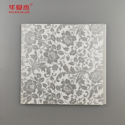 Gorąca sprzedaż Flora Design Pvc Panel ścienny Country Style Frosted Texture Laminated Pvc Panel Do dekoracji ścian