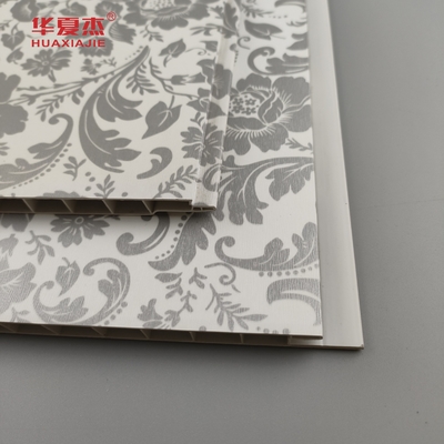 Gorąca sprzedaż Flora Design Pvc Panel ścienny Country Style Frosted Texture Laminated Pvc Panel Do dekoracji ścian