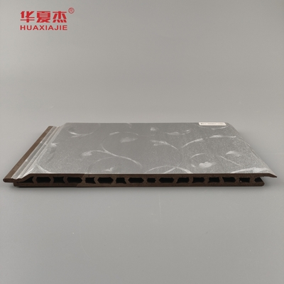 2024 Nowy projekt Sliver Luxury Pattern / Nature Woodgrain Wpc Panels For Wall Decoration