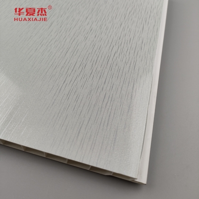 Nowoczesny design Srebrny kolor Pvc Strop i Panel ściany Wodność odporna ściany Pvc Panele Dekoracja budynku