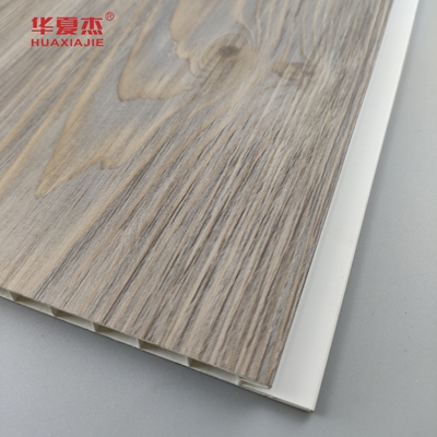 Fabryka Sprzedaż bezpośrednia Pvc Panel ścienny Laminated Wooden Grains Pvc Dekoracja Panel sufitowy mieszkaniowy / biurowy