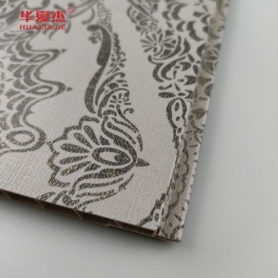 Luxury Design Pvc Wall Panel Laminated 60% PVC Content Anti Scratch Pvc Decor Panel For Wall