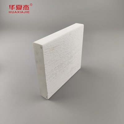 Gorąca sprzedaż Płytka wykończona biały winyl 5/4IN*6IN*12FT Pvc Płytka do formowania wzorów drewna