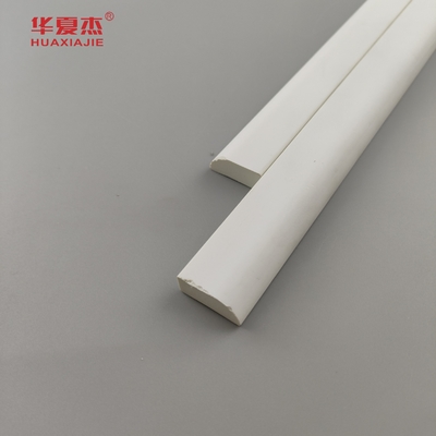 Najlepiej sprzedający pvc formowanie buty pleśń biały winyl 12ft 19x12mm pvc profil przyjazny dla środowiska