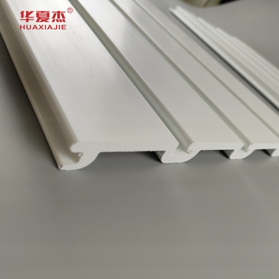 Wysokiej jakości PVC Slatwall PVC Panel garażowy Ramy ścienne wodoodporne Do dekoracji