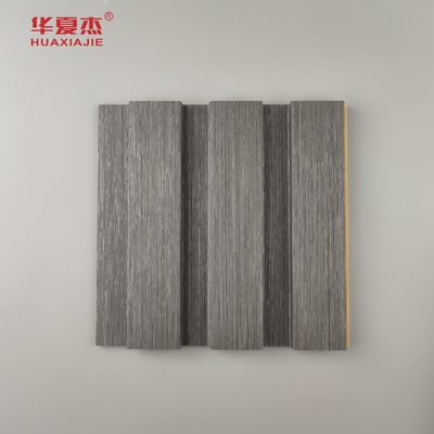 Nowy produkt Wpc Płytkowany Panel ścienny Laminated Wood Grain Wpc Panele Instaluj łatwo Dekoracja ścian wewnętrznych