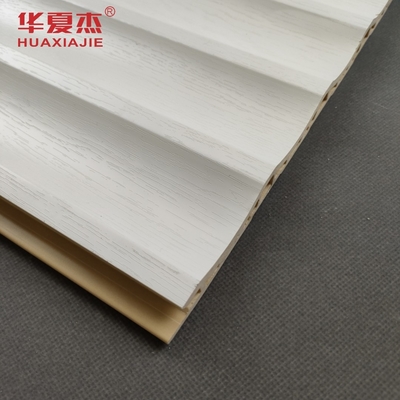 Wysokiego połysku panel ścienny wpc laminowany laminowany panel wpc biały design dekoracja wnętrz