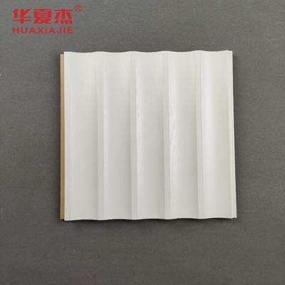 Wysokiego połysku panel ścienny wpc laminowany laminowany panel wpc biały design dekoracja wnętrz