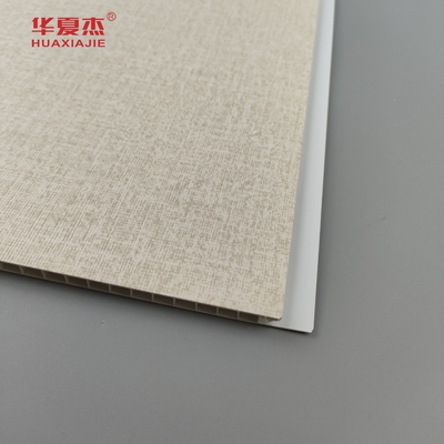 Nowy projekt laminowany 250x5mm pvc panel ścienny drewniane płyty sufitowe ziarna dekoracja wewnętrzna i zewnętrzna