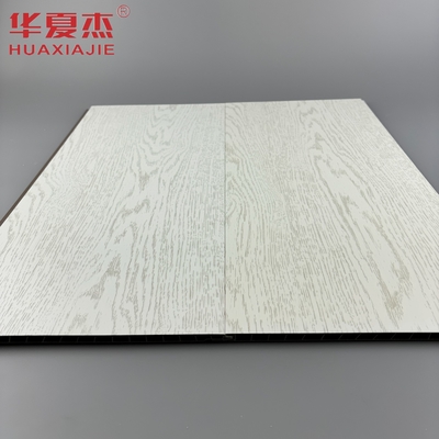 Najlepiej sprzedający się laminowany biały pvc panel ścienny symulowany drewniany ziarno pvc dach dekoracyjny panel do mieszkania