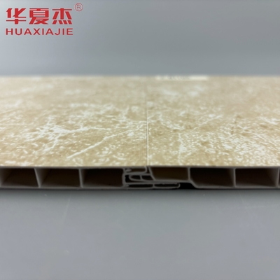 Najlepiej sprzedający się żółty marmur Pvc Panel ścienny wodoodporny Pvc Marmurowy arkusz Instaluj łatwo Dekoracja