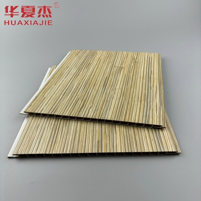 Nowoczesny design Drewno Ziarna Pvc Panel ścienny Laminated powierzchnia Panel sufitowy Dekoracja wnętrza i zewnątrz domu