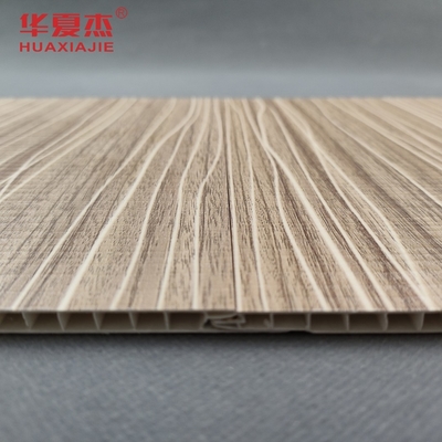 Nowoczesny projekt laminowany Pvc Panel ścienny 250x5mm Pvc Panel drewnianych ziaren Do dekoracji salonu