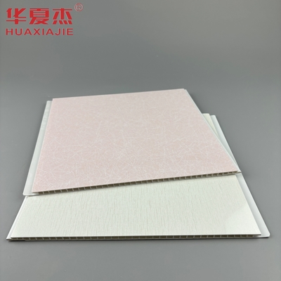 Ciepłe stemplowanie Pink Store Pvc Panel ścienny wysokiej połysku powierzchnia Pvc Panel sufitowy Dekoracja wnętrza Hotel