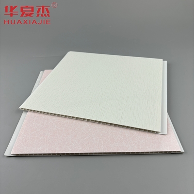 Białe podłoże z srebrnym metalowym wzorem Pvc Panel ścienny Dekoracja sufitu Pvc Panele do mieszkania