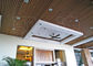 Podwieszane drewniane kompozytowe panele sufitowe dla biura / hotelu