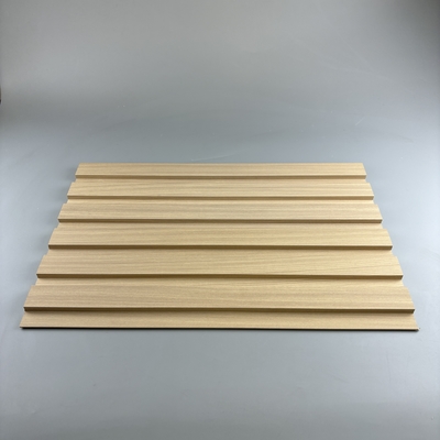 Wytrzymały wpc laminowany panel ścienny wypięty dekoracja panel ścienny wnętrza wpc