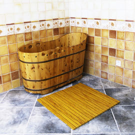 Dobra cena. Dostosowana podłoga drewniana WPC WPC Łazienka Decking 60cm x 40cm w Internecie