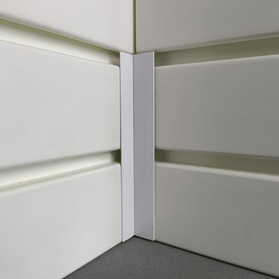 Huaxiajie Slatwall Pvc Wkładka do dekoracji ścian domu