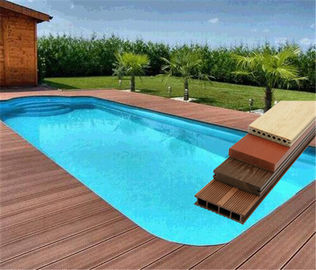 Dobra cena. 60% PCV w proszku i 30% drewna w proszku WPC Composite Decking Flooring Flooring w Internecie