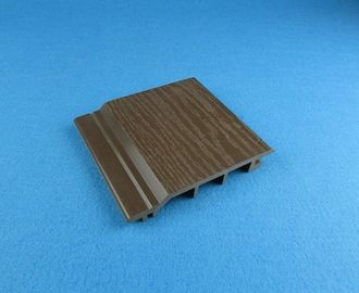 Dobra cena. 250x25mm laminowany panel ścienny WPC na plac zabaw z UV Protect OEM / ODM w Internecie