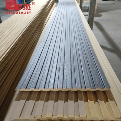 Łatwe zainstalowanie wpc płytek ściennych laminowanych paneli wpc do dekoracji
