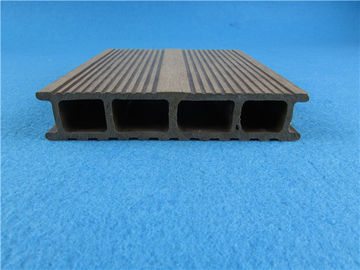 Dobra cena. 2900mm Wood Plastic Composite WPC Decking z Square Hollow ISO SGS w Internecie