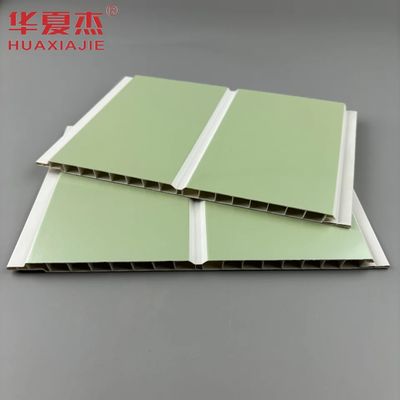 Panele ścienne PVC 200mm wodoodporne, zielone, termodruk PVC, dekoracja domu