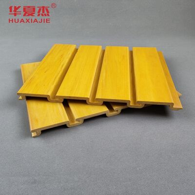 Dobra cena. Drzewa ziarna PVC Slatwall Gładkie panele powierzchni zapewniające trwałe ściany wyświetlaczy detalicznych i funkcjonalne rozwiązania magazynowe w Internecie